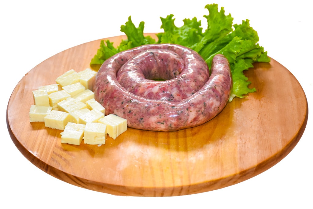 Linguiça Cuiabana com queijo